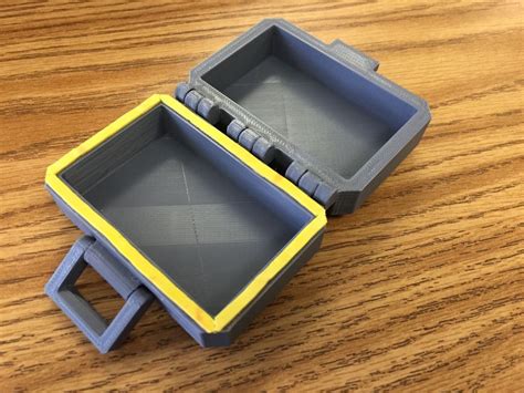 how to put electrical socket in 3d printed box|3d printing stack box safety.